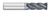 0.6250" (5/8) Cutter DIA x 1.2500" (1-1/4) Length of Cut Carbide Variable Index Square End Mill, 4 Flutes, ALCRO-Max Coated  TITAN USA  SKU TITUS1-TC21868