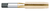 7/8-14 Size x 2.2188" Thread Length x H4 Limit x 0.6970" Shank DIA, High Speed Steel Hand Tap - Left Hand, 4 Flutes, TiN Coated