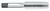 2-1/2-8 Size x 4.0000" (4) Thread Length x H6 Limit x 2.1000" Shank DIA, High Speed Steel Hand Tap - 8 Pitch, 6 Flutes, Uncoated