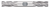0.3750" (3/8) Cutter DIA x 0.7500" (3/4) Length of Cut Cobalt Square End Mill, 4 Flutes, Uncoated  TITAN USA  SKU TITUS1-TE82317