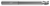 3 FL - Corner Radius - 35° Helix - 0.3750" (3/8) Cutter DIA x 0.3750" (3/8) Shank DIA x 0.0300" Radius x 0.5000" (1/2) LOC x 5.0000" (5) OAL x 2.5000" (2-1/2) Reach - Uncoated