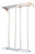 Gondola Slider, frame only, 48"W x 19"D x 75"H, Ivory, 0, Carbon Steel, QS-725IV