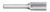 BUR SA-5 1/2 SC CYLIND SHAPE, 1/4 SHK, TB19313  TITAN USA  SKU TITUS1-TB19313