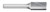 BUR SB-13 5/32 SC CYLIND END CUT, 1/4SHK, TB19634  TITAN USA  SKU TITUS1-TB19634