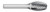 BUR SE-5 1/2 SC EGG SHAPE, 1/4 SHK, TB19461 BUR SE-5 1/2 SC EGG SHAPE, 1/4 SHK, TB19461