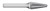 BUR SL-42 1/8 SC INCLUDED ANGLE, 1/8 SHK, TB19473  TITAN USA  SKU TITUS1-TB19473