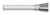 BUR SN-61 3/32 SC INVERT TAPER SHAPE, 3/32 SHK, TB19069  TITAN USA  SKU TITUS1-TB19069