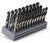 DRILL SET 1/2-1 x 64thS 33pc, HSS, BRT, S&D (1/2 SHK) W/STAND, MS99304