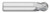 END MILL 1/2 4FL SE BALL STUB, CARB, TC10732  TITAN USA  SKU TITUS1-TC10732