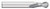 END MILL 1/4 2FL SE BALL LONG, CARB, TC16017  TITAN USA  SKU TITUS1-TC16017