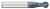 END MILL 1/4 2FL SE BALL LONG, CARB ALTIN, TC16116  TITAN USA  SKU TITUS1-TC16116