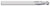 END MILL 1/2 2FL SE BALL EX-LONG, CARB, TC18033  TITAN USA  SKU TITUS1-TC18033