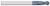 END MILL 1/8 2FL SE BALL EX-LONG, CARB ALTIN, TC18108  TITAN USA  SKU TITUS1-TC18108