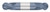 END MILL 1/16 4FL DE BALL STUB, CARB ALTIN, TC14704  TITAN USA  SKU TITUS1-TC14704