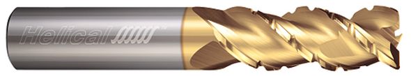 3 FL - Corner Radius - 45° Helix - 0.3750" (3/8) Cutter DIA x 0.3750" (3/8) Shank DIA x 0.0600" Radius x 1.0000" (1) LOC x 3.0000" (3) OAL  - ZPLUS Coated 3 FL - Corner Radius - 45° Helix - 0.3750" (3/8) Cutter DIA x 0.3750" (3/8) Shank DIA x 0.0600" Radius x 1.0000" (1) LOC x 3.0000" (3) OAL  - ZPLUS Coated