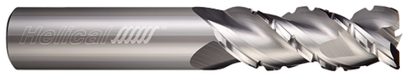 3 FL - Corner Radius - 45° Helix - 0.3750" (3/8) Cutter DIA x 0.3750" (3/8) Shank DIA x 0.0600" Radius x 1.0000" (1) LOC x 3.0000" (3) OAL  - Uncoated 3 FL - Corner Radius - 45° Helix - 0.3750" (3/8) Cutter DIA x 0.3750" (3/8) Shank DIA x 0.0600" Radius x 1.0000" (1) LOC x 3.0000" (3) OAL  - Uncoated