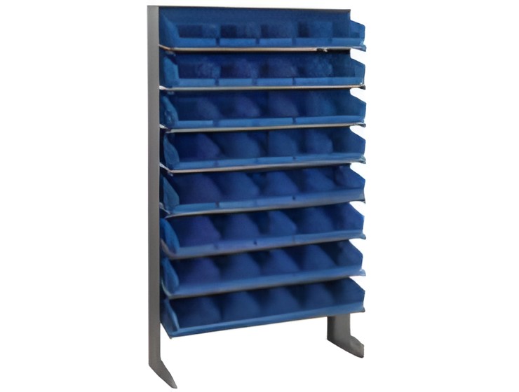 SINGLE SIDED PICK RACKS WITH BINS