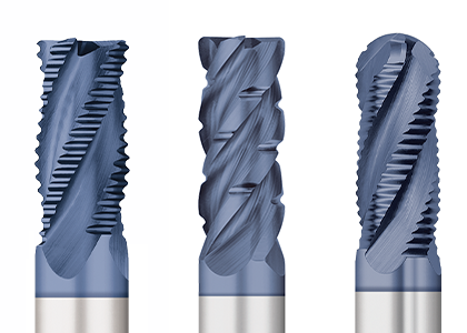 GENERAL PURPOSE END MILLS - CARBIDE ROUGHERS