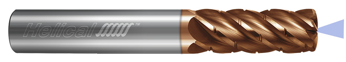 High Feed Mills - Combination Feed & HEM - 5 Flute