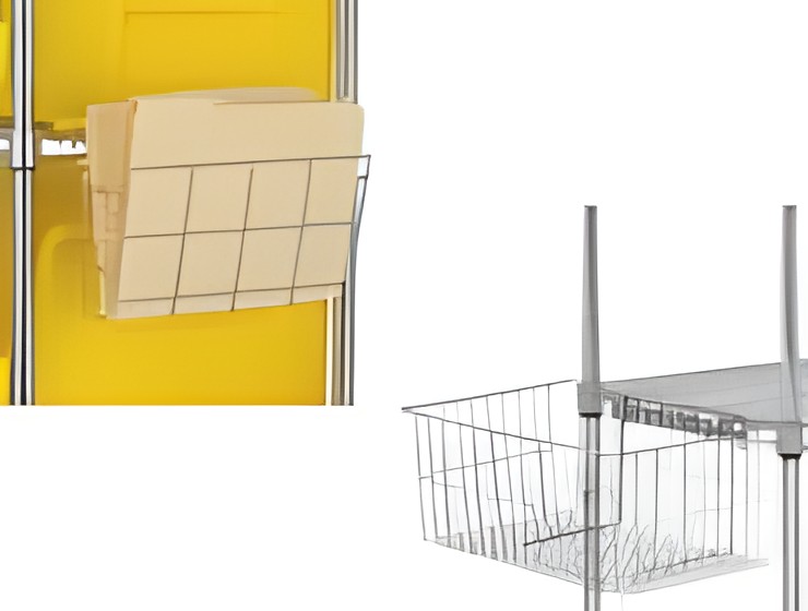 DOCUMENT HOLDER & UTILITY BASKET