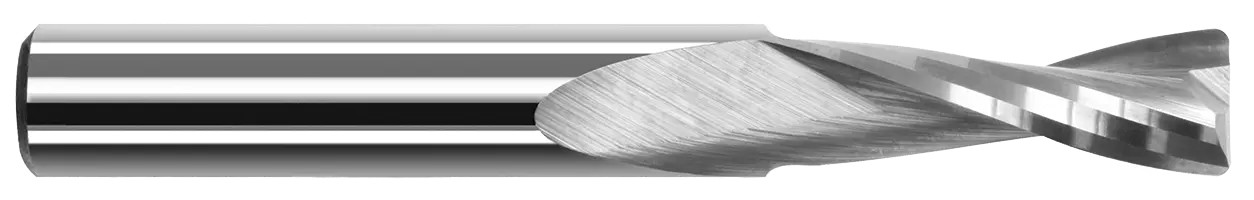 End Mills for Plastics-Corner Radius Upcut-2 Flute