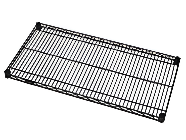 BLACK EPOXY WIRE SHELVES
