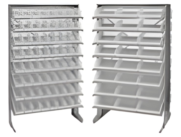 SLOPED SHELVING