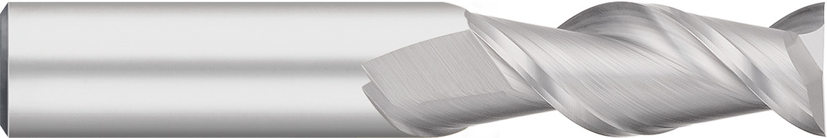 Aluminum-2 Flute-Square-40° Helix