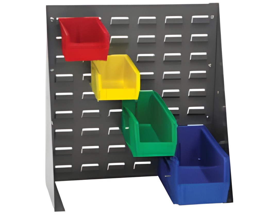 LOUVERED PANEL BENCH RACKS