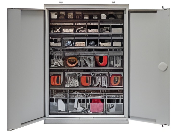CLEAR TIP OUT BIN CABINETS