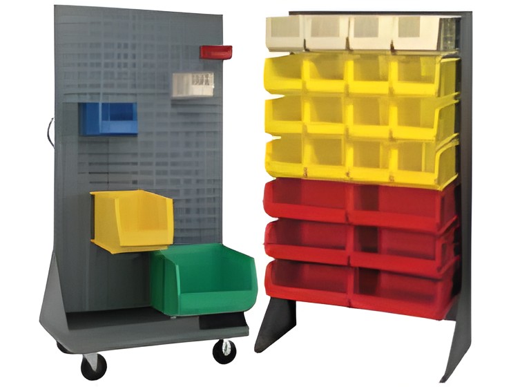 LOUVERED PANEL STORAGE RACKS