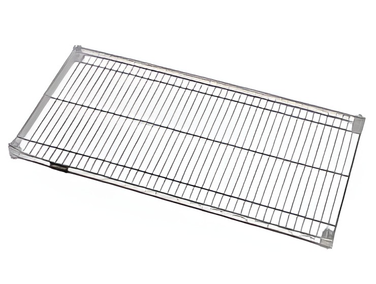 GRAY EPOXY WIRE SHELVES