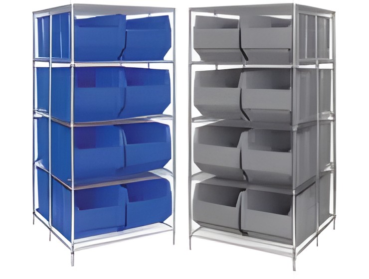 WIRE SHELVING UNITS