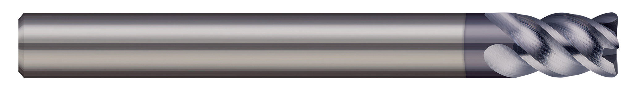 End Mills for Hardened Steels-Corner Radius-4 Flut