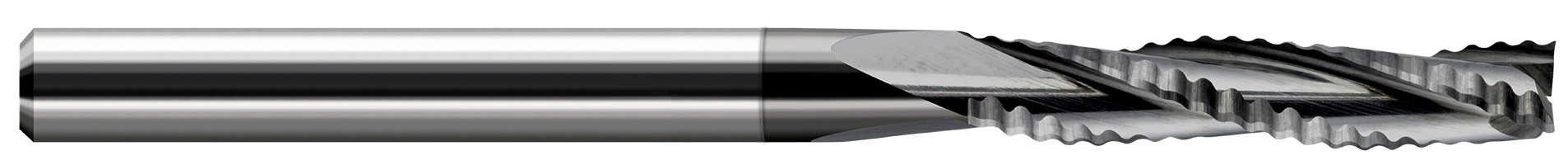 End Mills for Plastics-Roughers-Square Upcut-3 Flu