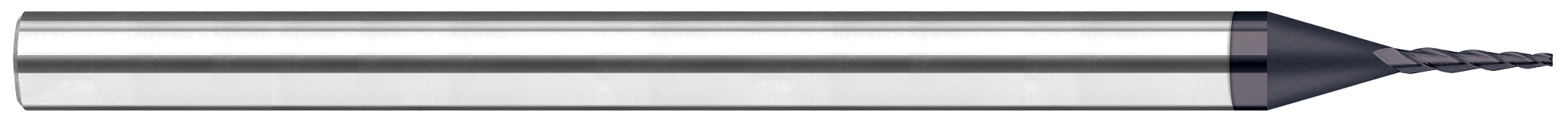 Miniature End Mills-Tapered-Corner Radius