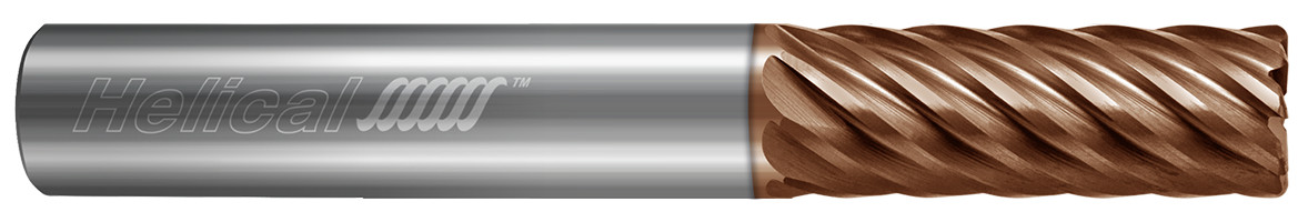 8 Flute - Corner Radius - Variable Pitch - For Hig