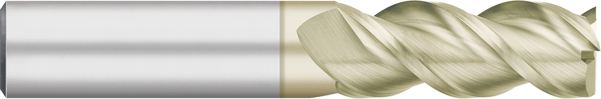 Aluminum-3 Flute-Square-45° Helix-Metric