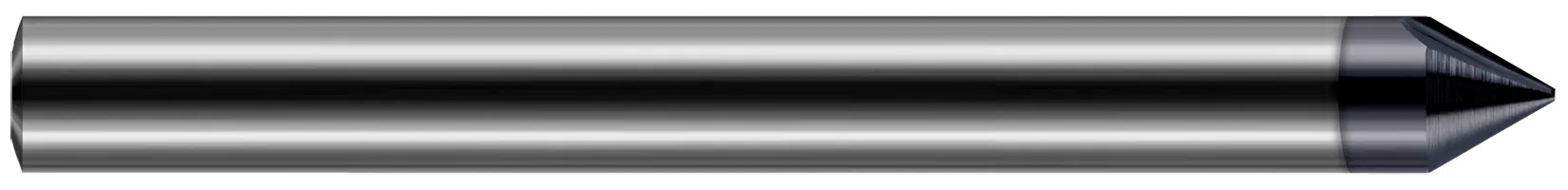 2 Flute-For Hardened Steels