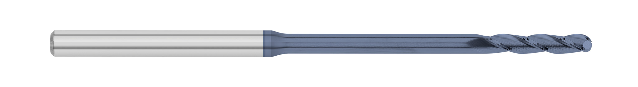 3 Flute-Ball-30° Helix-Long Reach, Long