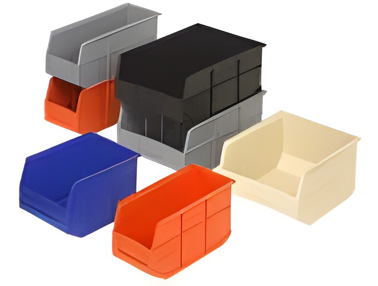 STACKABLE SHELF BINS
