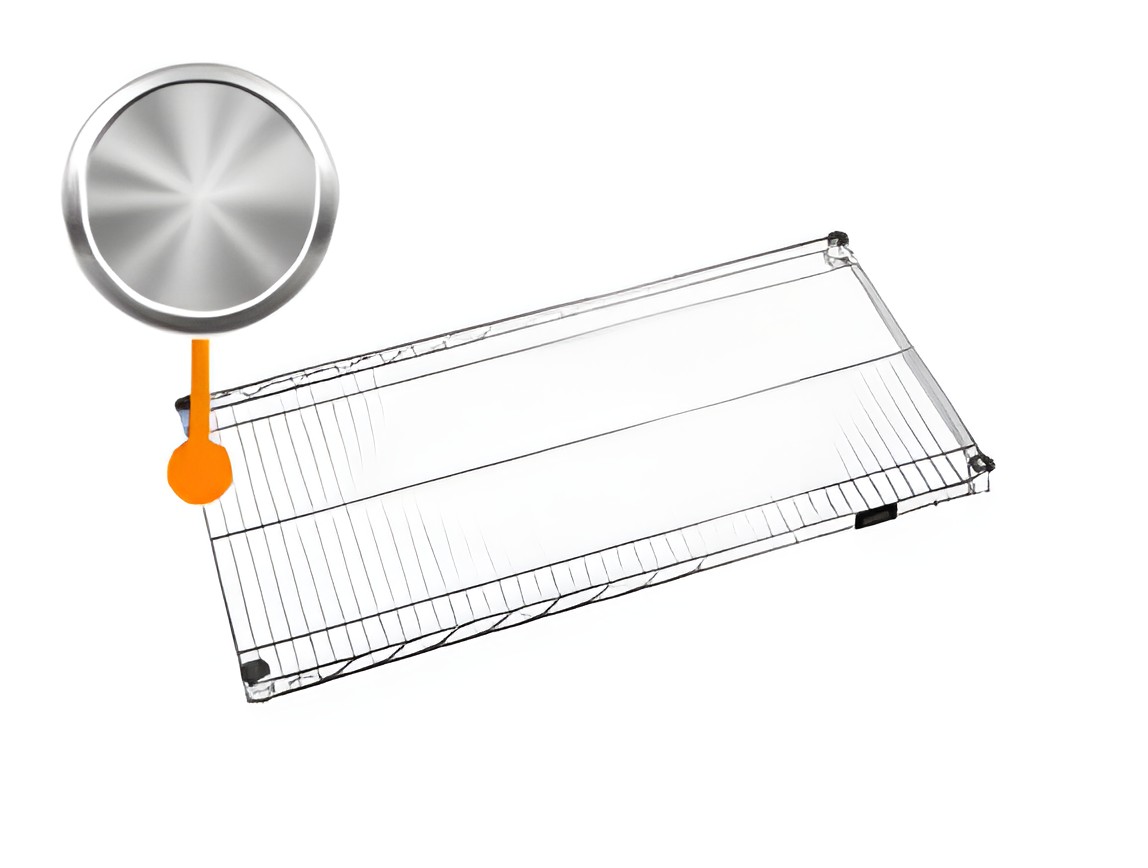 CHROME WIRE SHELVES