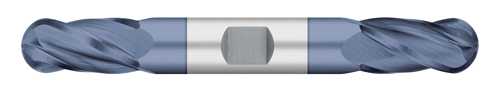 4 Flute-Ball-30° Helix-Double-Ended