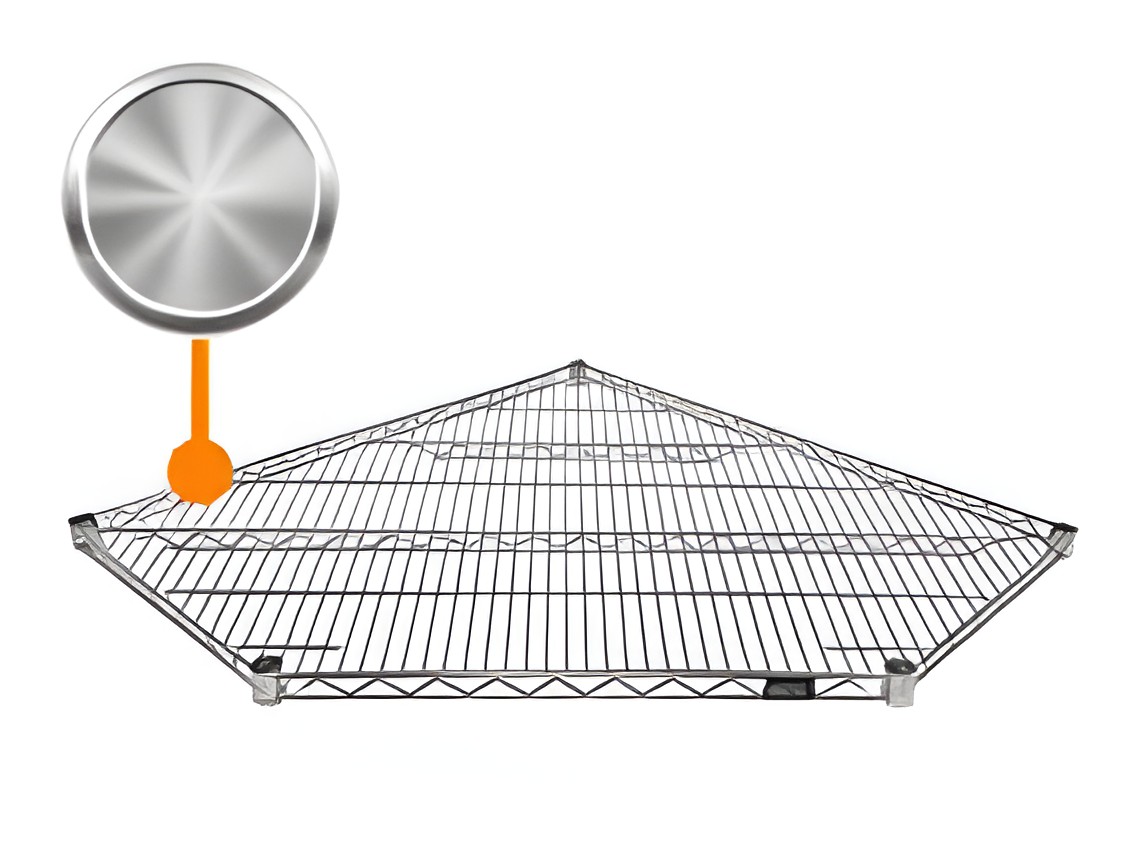 CORNER WIRE SHELVING