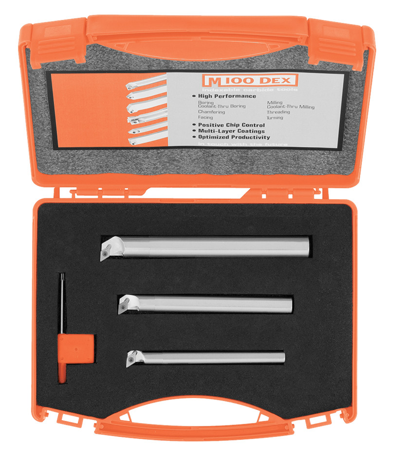 Sets-Indexable Boring Bars-Facing-Coolant Through-