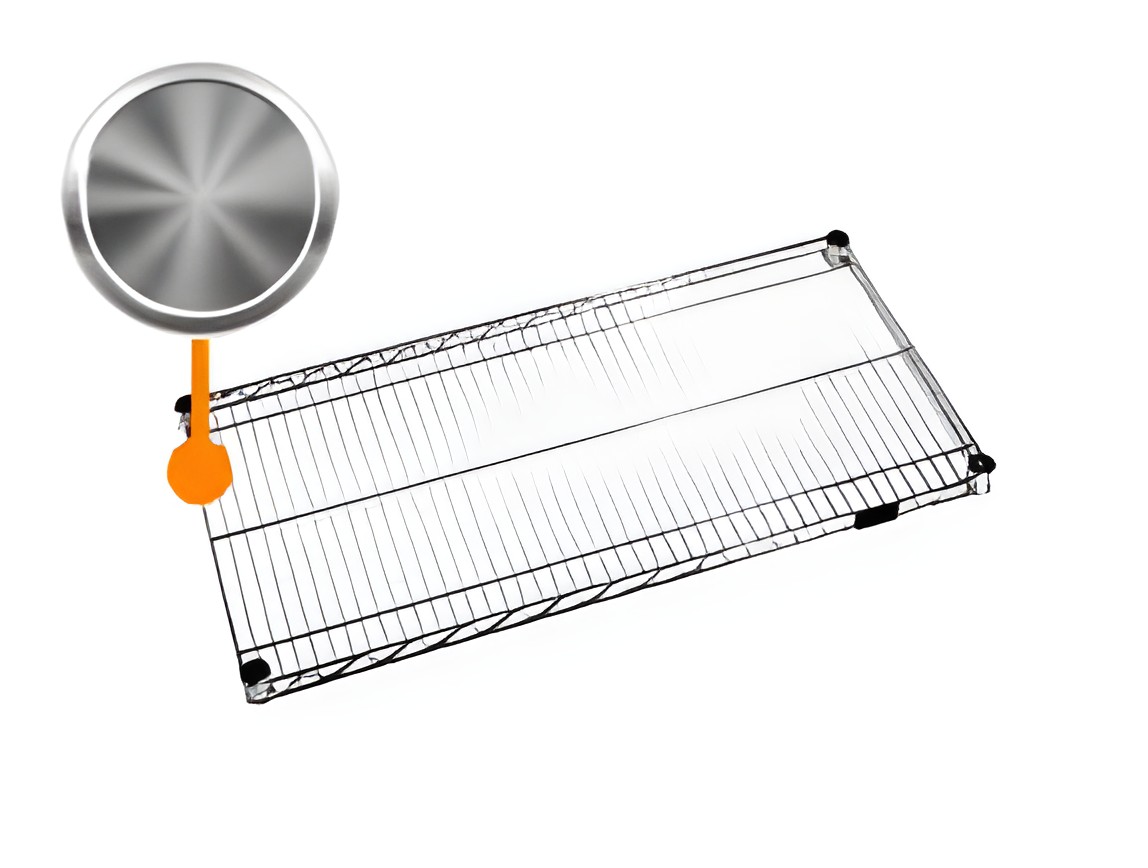 STAINLESS STEEL WIRE SHELVES