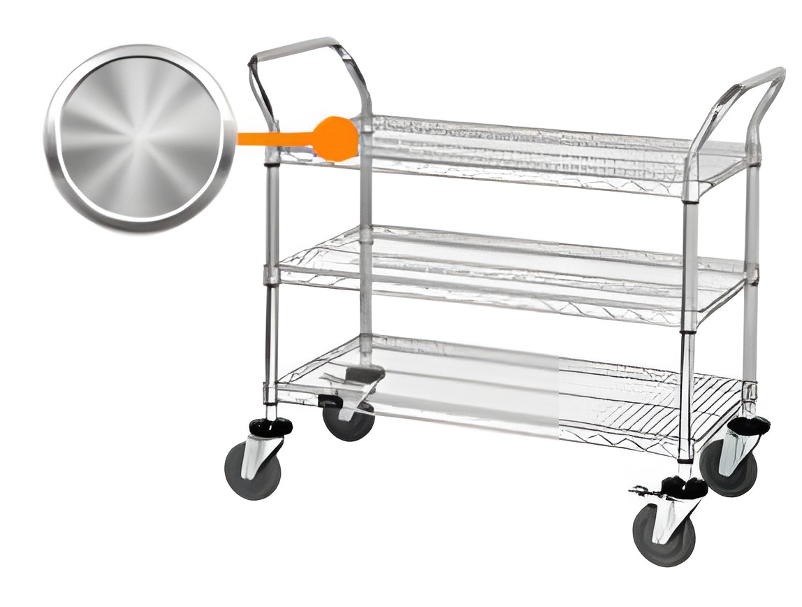 CHROME UTILITY CARTS