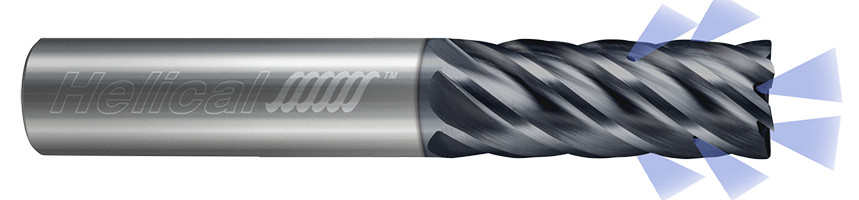 Flute - Corner Radius - Coolant Through - Variable