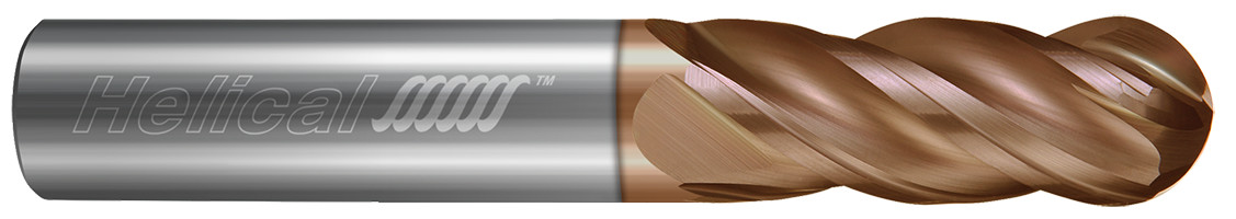Stainless High Temp - 4 Flute - Ball - Metric - Va