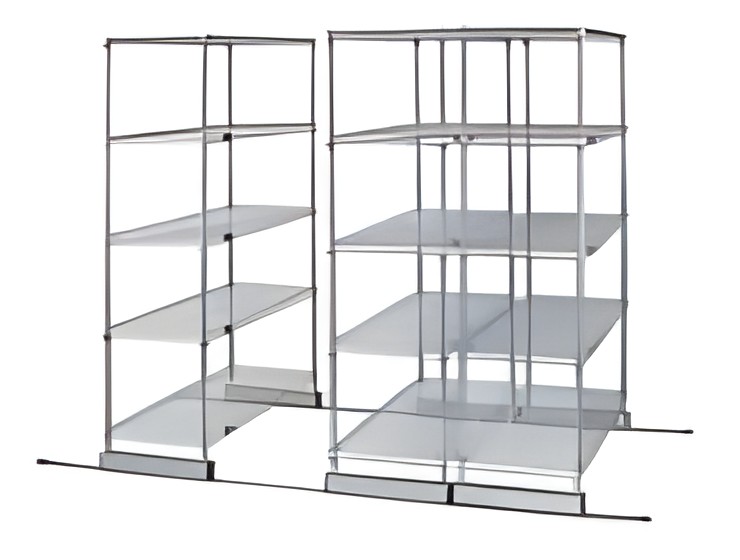 HIGH DENSITY SLIDING TRACK SYSTEM